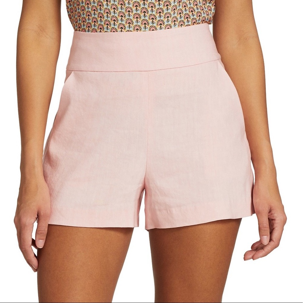 Alice + Olivia Donald High-Rise Shorts